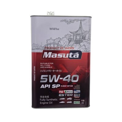 MASUTA OIL JAPON 5W40 API SP/GF-6 ILSAC GM 4 L