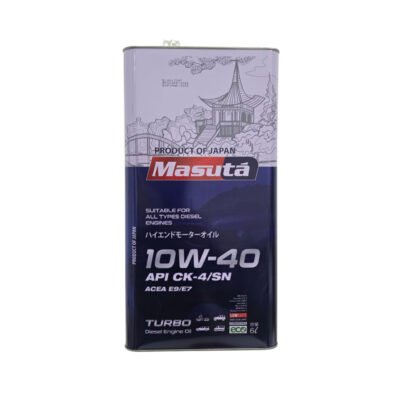 MASUTA OIL JAPON 10W40 API CK-4/SN ACEA E9/E7 6 L