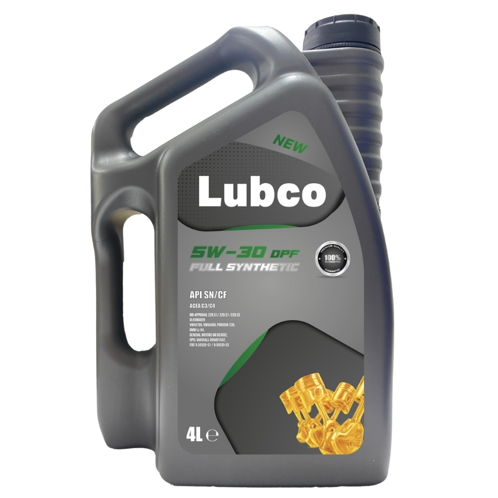 Mühərrik yağı Lubco 5W-30 API SN/CF, 4 l